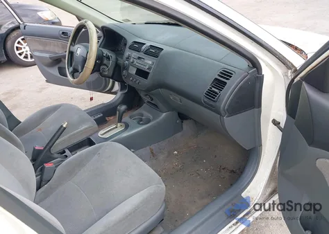 2001 Honda Civic Lx from USA, damaged, VIN 2HGES165X1H603786